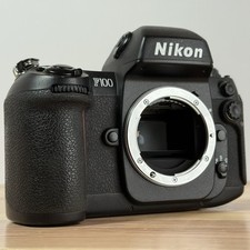 [COSÌ COM'È] Nikon F100 fotocamera reflex pellicola 35 mm corpo nero dal GIAPPONE G 7984