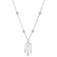 Collana girocollo acciaio