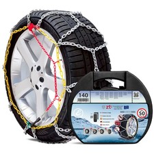 Catene neve auto metallo 9 mm omologate TUV GS Onorm montaggio rapido gruppo 140