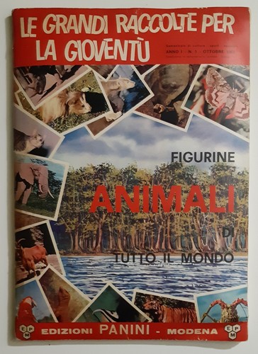 Album figurine panini - figurine, animali