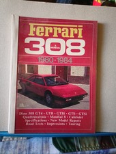 FERRARI 308 DINO MONDIAL 1980 - 1984 Brooklands Books 308 GT4 GTB GTS ROAD TESTS