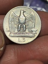 Raro 5 Lire 1926 Aquilotto