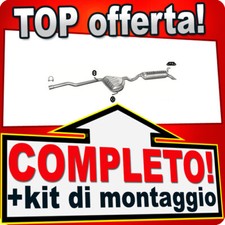 Silenziatore Posteriore per FIAT BRAVA FIAT BRAVO 1.9 JTD 105CV Marmitta