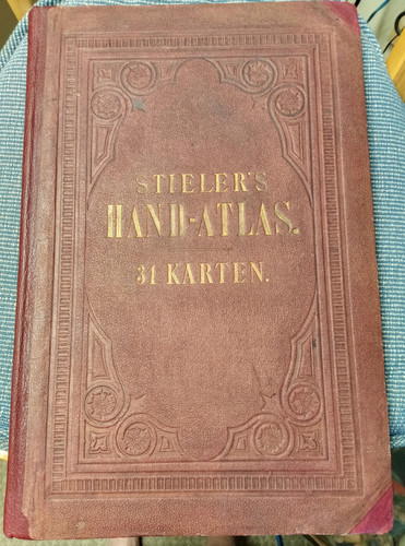 Hand atlas adolf stieler - hand-atlas,