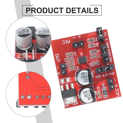 Max9814 audio con regolazione - con,