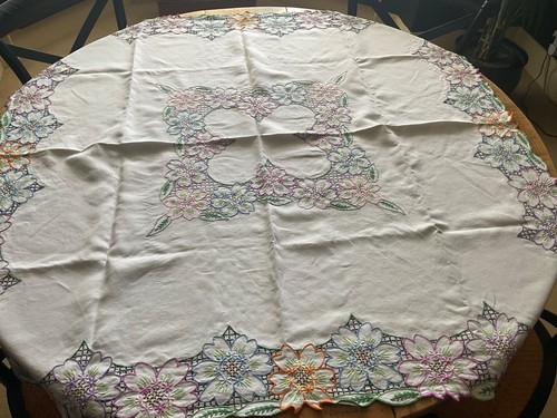 Vintage flower pattern - flower, hand