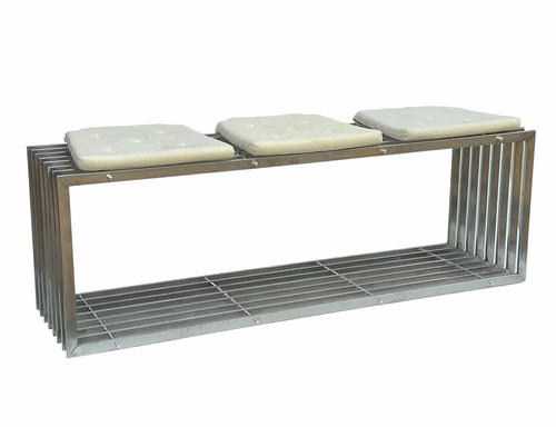Panca giardino acciaio inox - da,