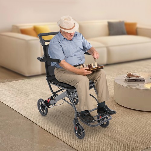 Sedia rotelle pieghevole - sedia, a