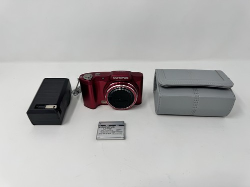Olympus red 14mp - olympus, sz-14