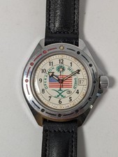 Orologio russo Vostok Amphibia Desert Shield | Automatico  Grade B