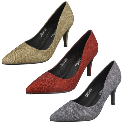 Scarpe court con tacco medio - tacco,