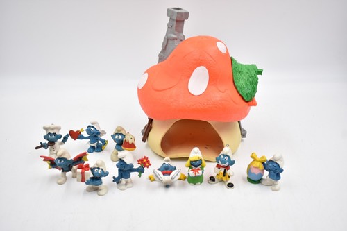 Puffi vintage grande casetta
