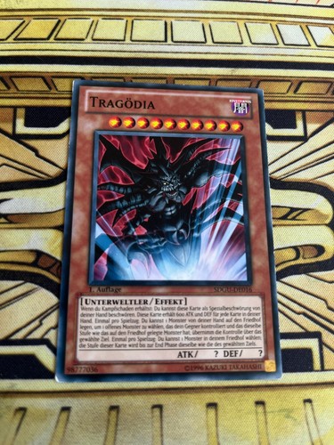Yugioh tragedia sdgu - tragedia, sdgu-de016