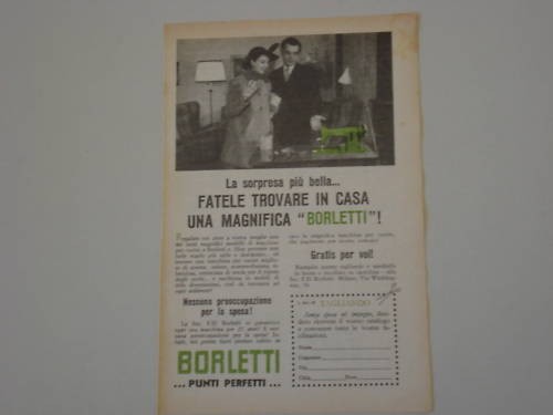 Advertising pubblicità 1953 - advertising,
