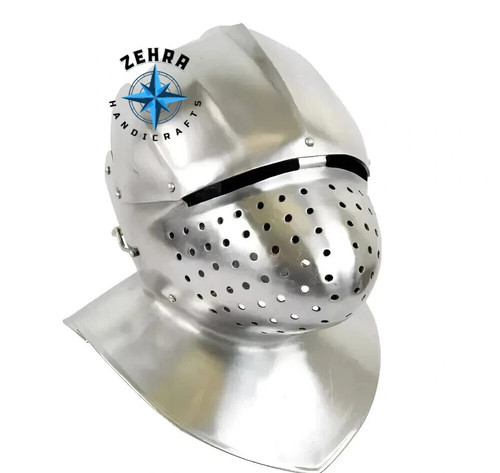Casco chiuso medievale zehra - chiuso,