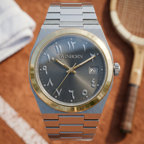 Orologio winborn grigio - orologio,