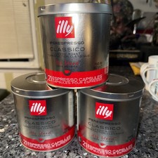 illy 63 Capsules in 3 Tins