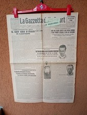 1936 Monaco Grand Prix-CARACCIOLA,VARZI,Daimler-Benz ,	Auto Union -GIORNALE 1936