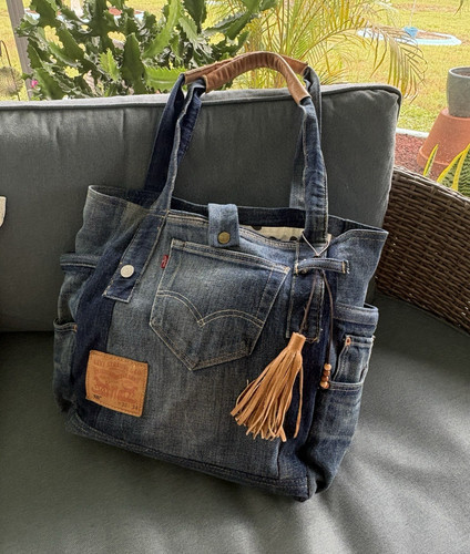 Borsa levi blu denim - levi's,