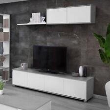 Mobile porta TV cucina Parete attrezzata salone con pensile 200x41x43h cm