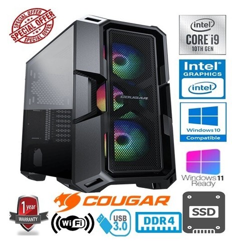 Gaming intel core i9 - pc,