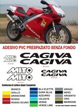 Adesivi Cagiva mito 125 Replica stickers decals moto sport sp logo decalcomanie