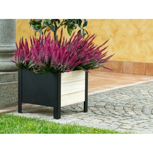 Fioriera legno giardino - legno, da