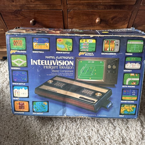 Console mattel intellivision - mattel,