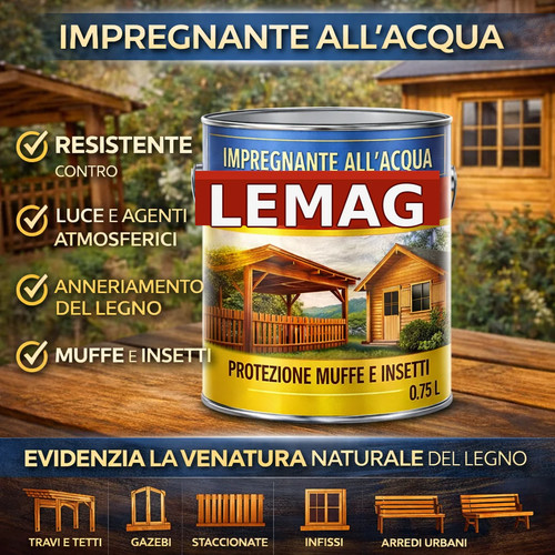 Impregnante all acqua - all’acqua, per