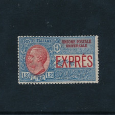 Italia Regno 1922 Espresso non emesso 1,20 Lire n.8 MLH*