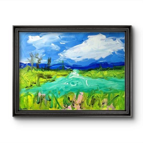 Quadro astratto espressionista