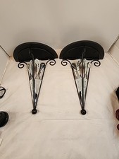 Set di due mensole applique da