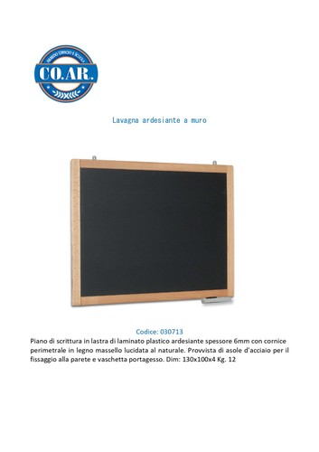 Lavagna laminato ardesiante - lavagna,