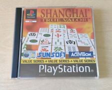 SHANGHAI TRUE VALOR SONY PS1 PLAYSTATION 1 PAL ITALIANO COMPLETO 