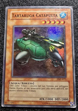 Yugioh! Tartaruga Catapulta PMT-I075 Super Rara Predoni Metallici Anno 2003 Ita