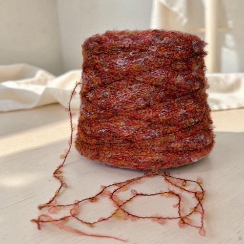 Filato misto lana bouclé - filato,