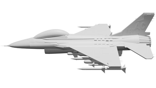 Fighting falcon modello - f-16,