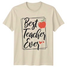Maglietta grafica Best Teacher