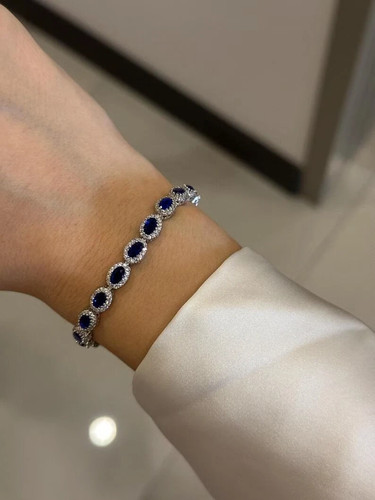 Bracciale tennis 14ct taglio - tennis,