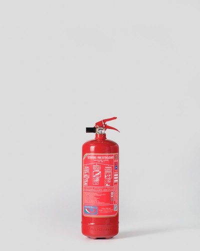 Estintore polvere 2 - estintore, con