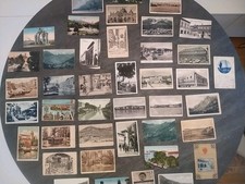 Lotto 40 Cartoline Italiane Anni '10 '20 del 900 viaggiate e non