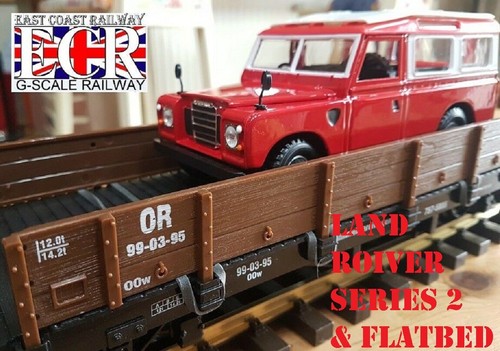 New brown scale flatbed red - new, g