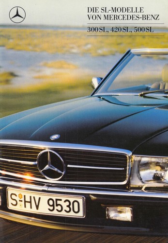 Mercedes r107 300 420 - mercedes, sl