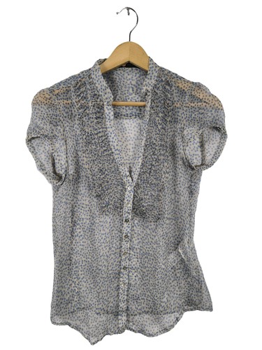 Zara basic blusa - basic, trasparente