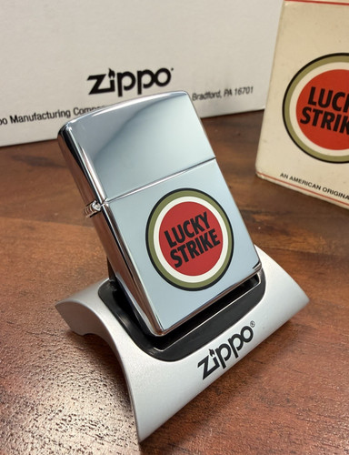 Genuine zippo lighter lucky - genuine,