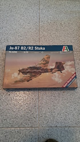 Modellino stuka italeri - ju-87,