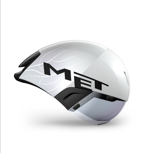 Casco met codatronca bianco - met,