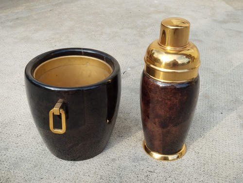 Shaker design aldo tura seau - design,
