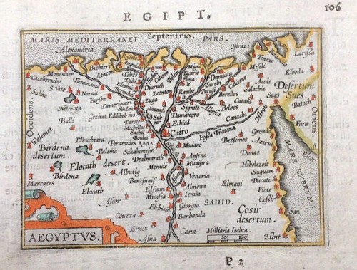 Egitto mappa antica - egitto,