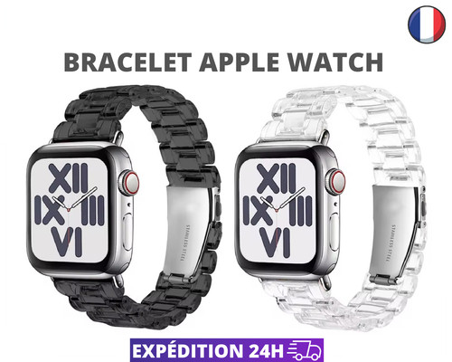 Bracelet transparent apple - bracelet,